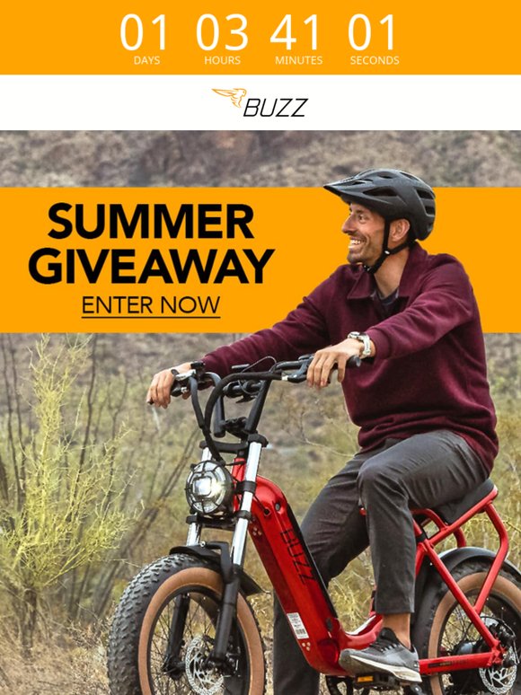 LAST CHANCE | Charge Up Summer Giveaway