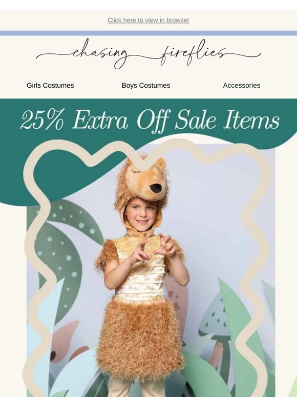 🚨 Last Call: Extra 25% Off Ends Tonight – Use Code EXTRA25