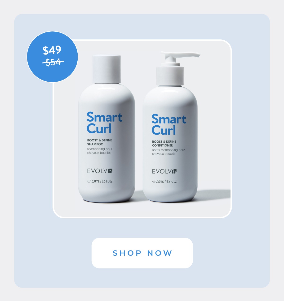 NEW! SmartCurl Boost & Define Shampoo & Conditioner Duo