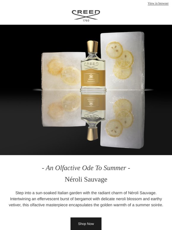 Néroli Sauvage | A Radiant Celebration of Neroli