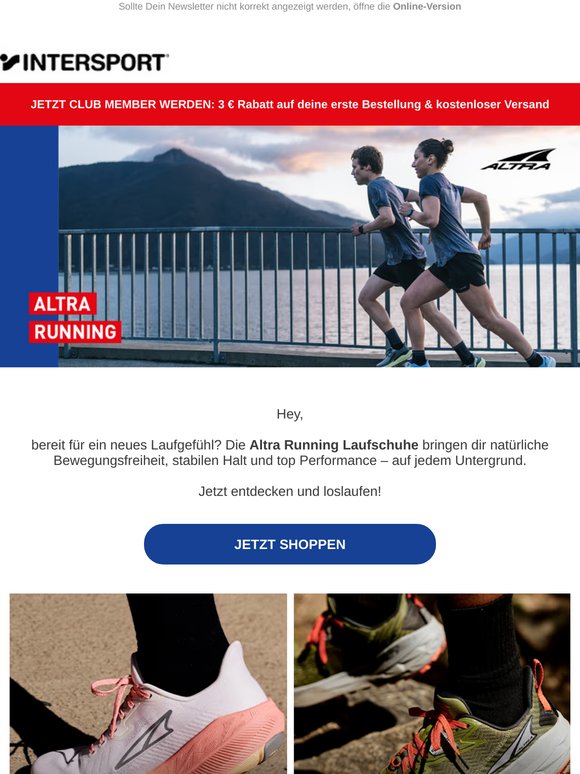 Laufen, wie es sein soll – mit Altra Running