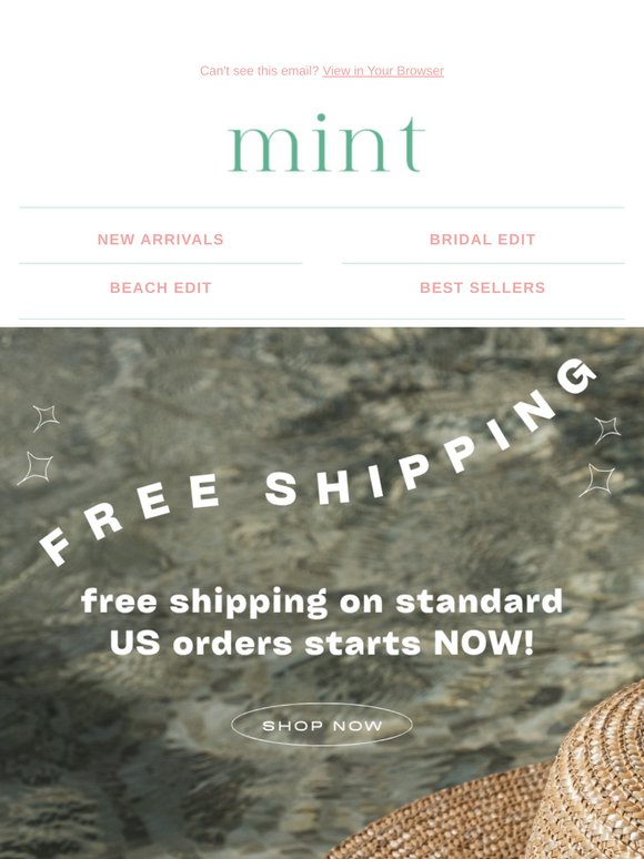 Free Shipping starts NOW🍒