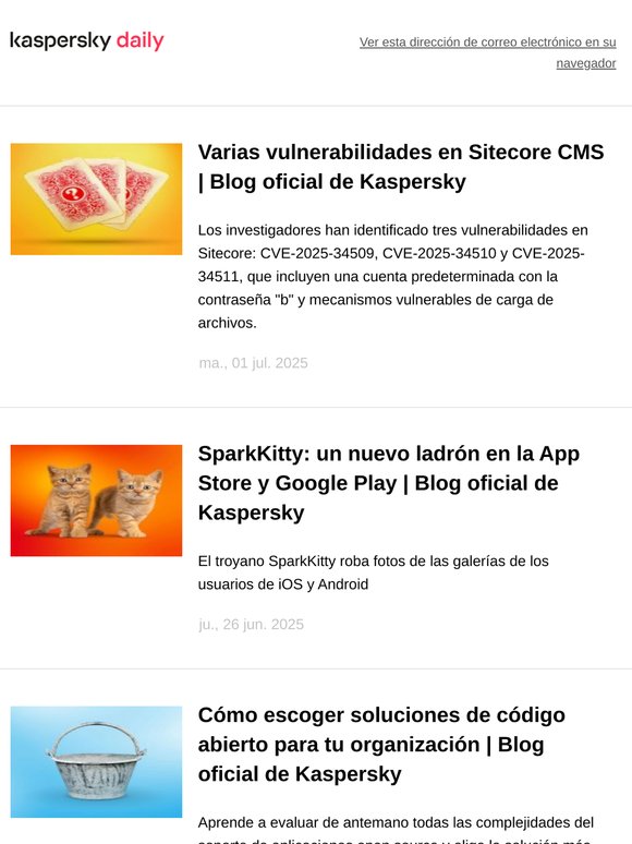 Blog oficial de Kaspersky