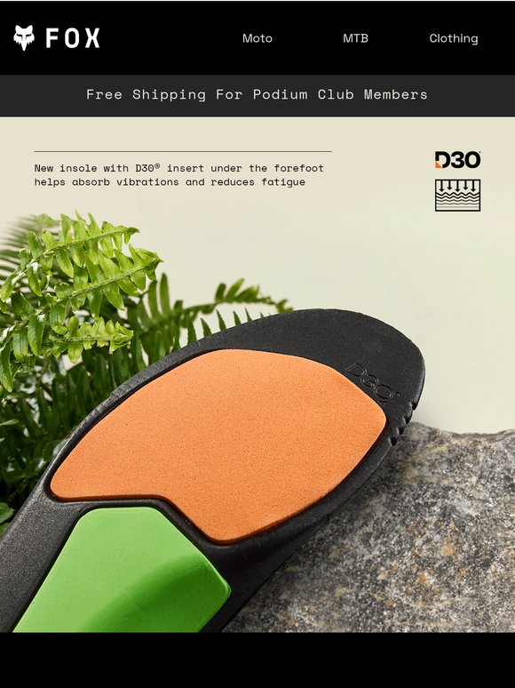 👀 Shoes that Absorb Trail Chatter with D3O®