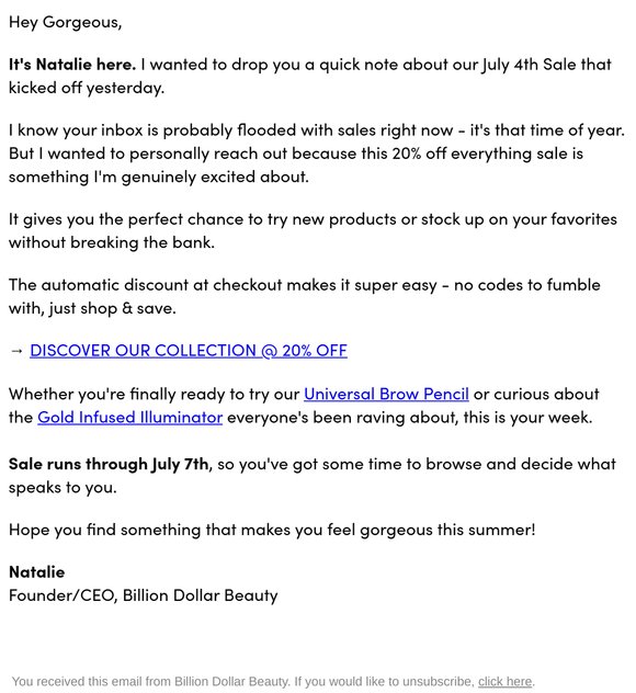 I love a good 4th of July Sale 🎉