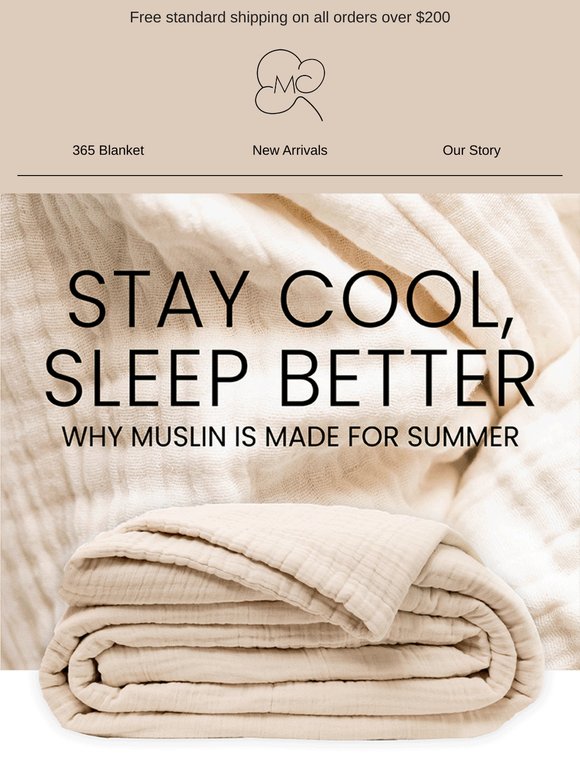Too Hot to Sleep? Try This. ✨