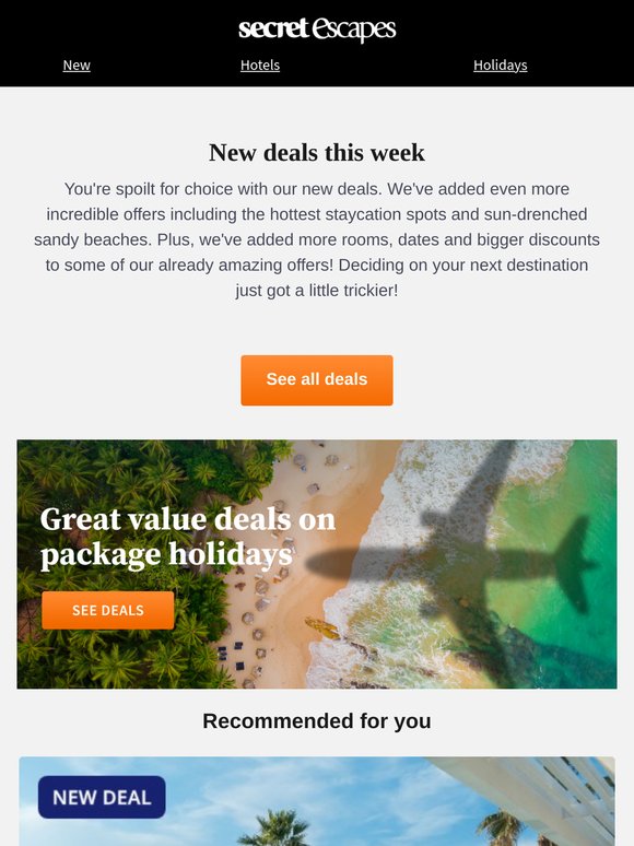 New global adventures you have to see!