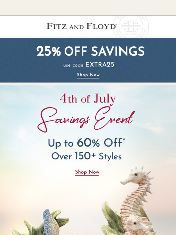 Still Sizzling: Extra 25% Off Select Styles 🔥