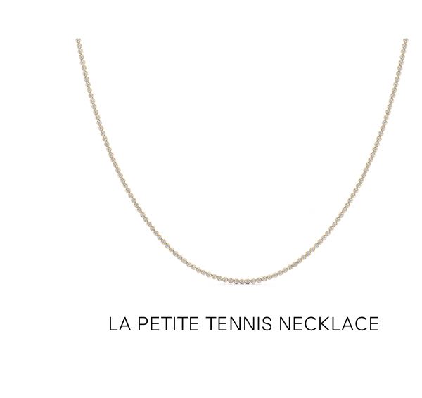 La Petite Lab Diamond Tennis Necklace