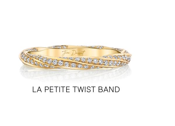 La Petite Twist Lab Diamond Eternity Band