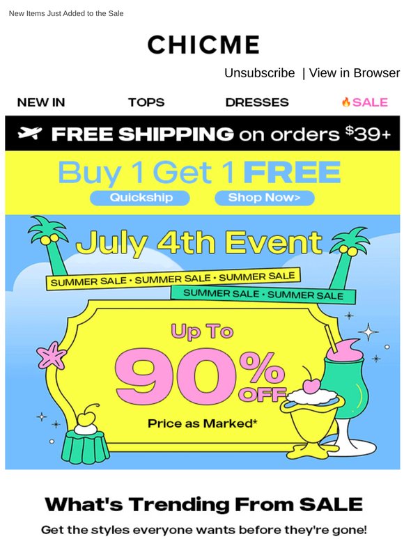 More Styles, Bigger Savings