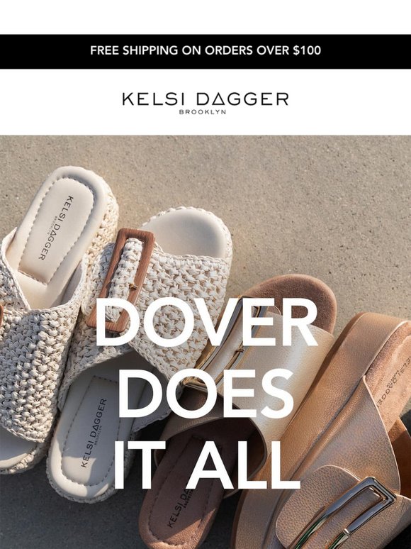 Dover Platform Sandals: Effortlessly Elevated