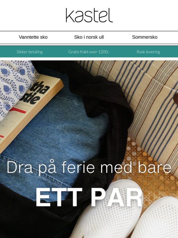 Den eneste skoen du trenger i kofferten ✈️