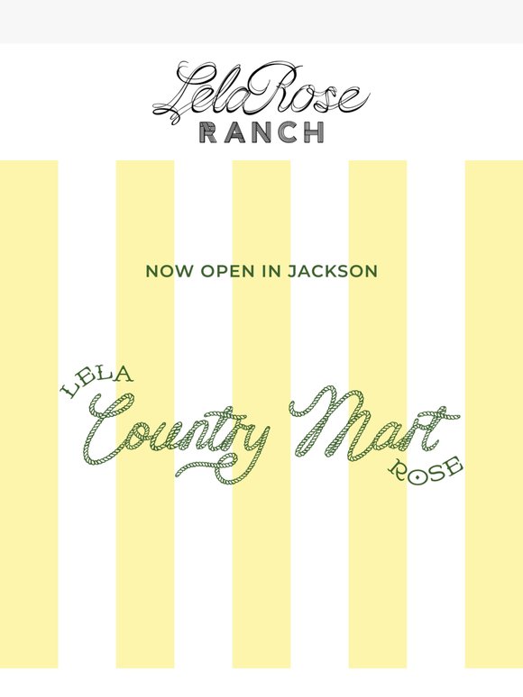 Introducing: Lela Rose Country Mart