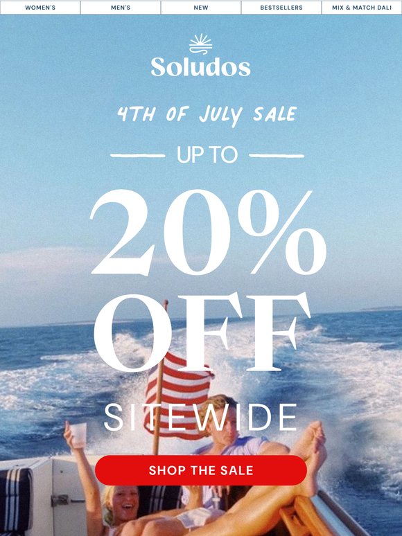 Fireworks? Great. 20% Off? Even Better.