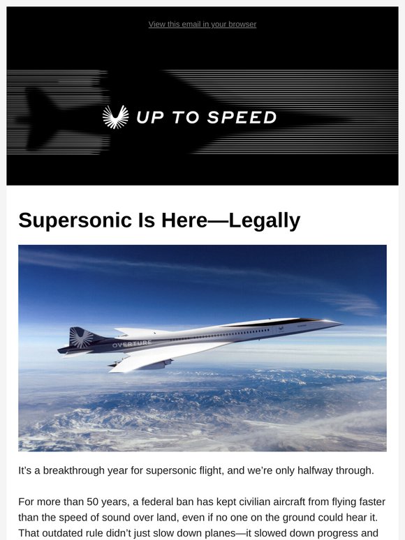 Up to Speed: June