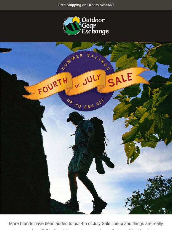 4th of July Sale: Hot Gear, Cool Prices