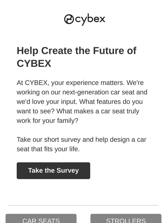 Shape Our Future: The Next CYBEX Car Seat