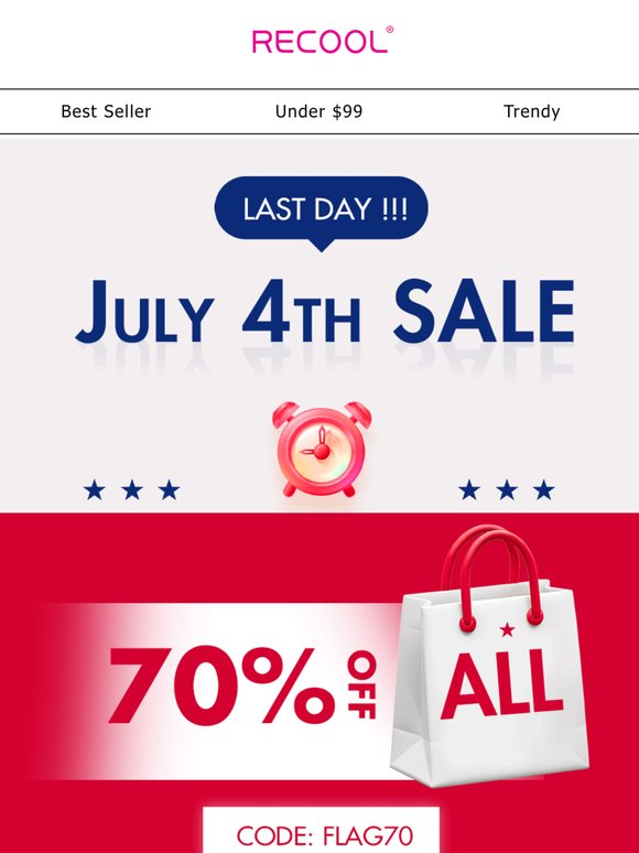 🔥 Storewide 70% OFF – Today's Your Last Shot!