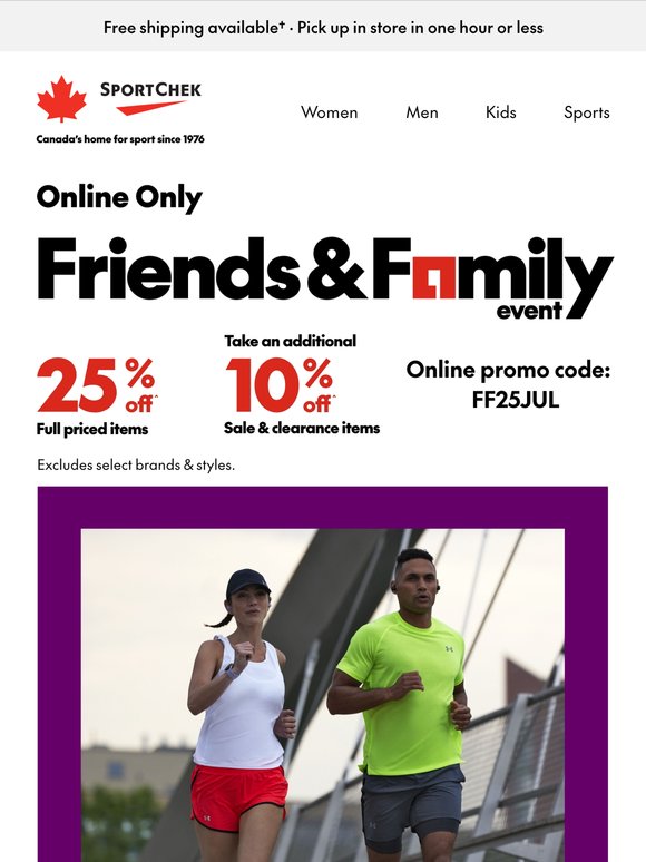 Online only 💥 Friends and Family Event starts now