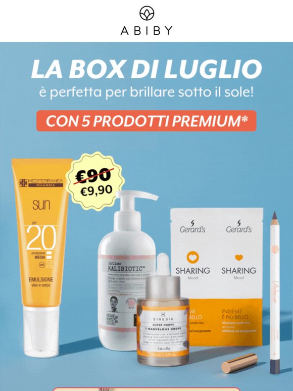 Luglio è arrivato e con lui la box del mese! ☀️