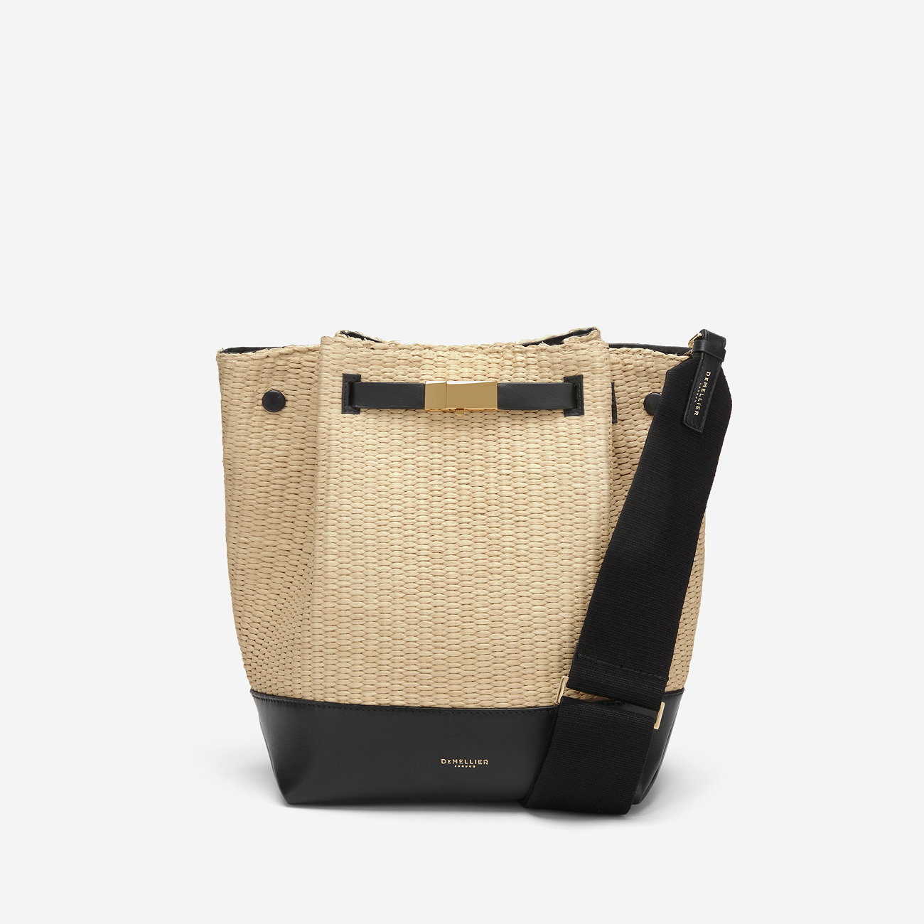 the new york bucket natural raffia