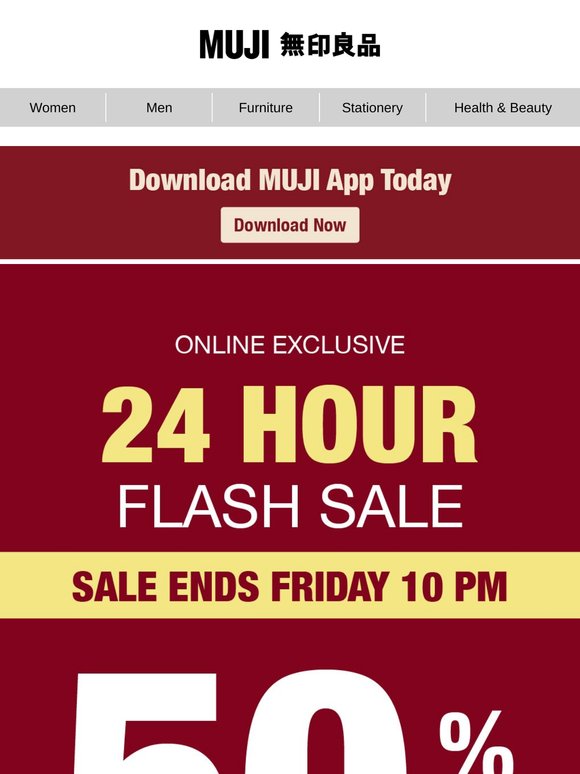 🚨 24 HOUR SALE! 50% OFF Everything 🚨
