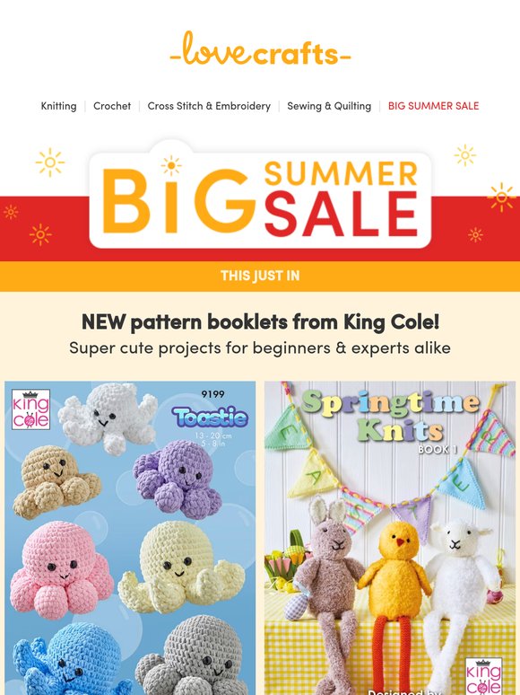 ADORABLE new pattern books have just landed 😍