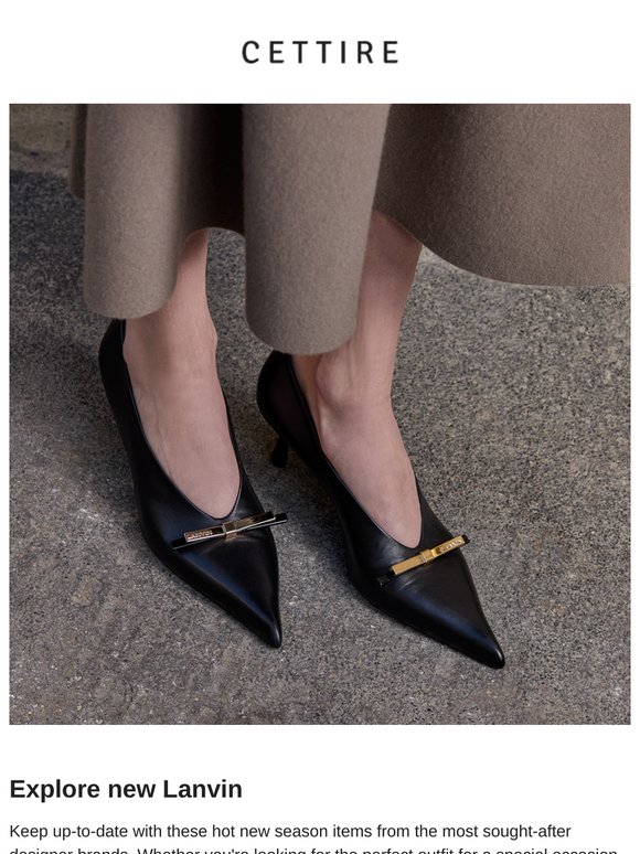 Explore new Lanvin