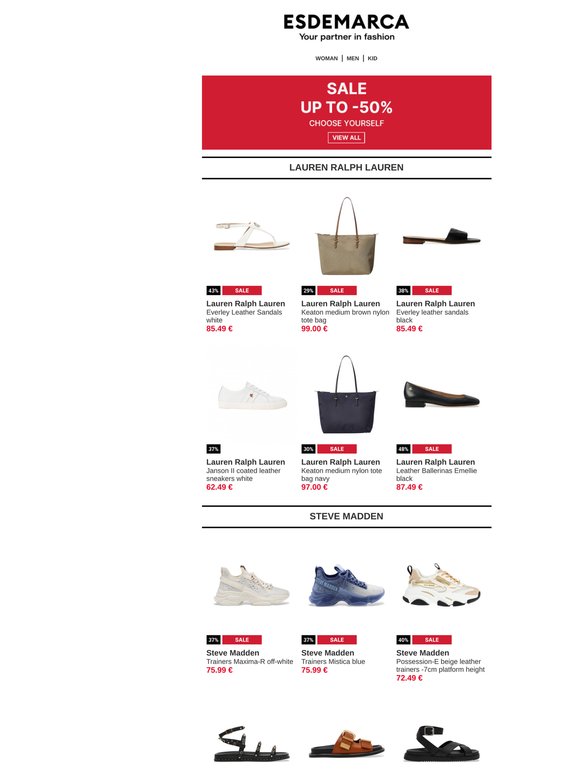 Sales on Ralph Lauren, Wonders and more. The hardest part is choosing just one 🔥