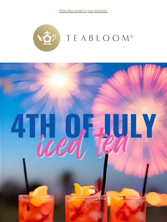 Exciting 4th of July Iced Tea Creations 🎉