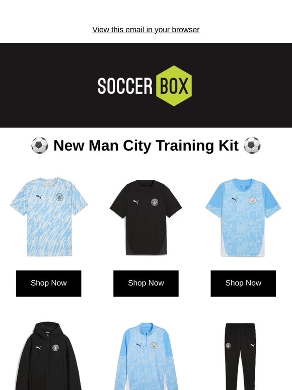 Just In! Man City Puma Training Kit