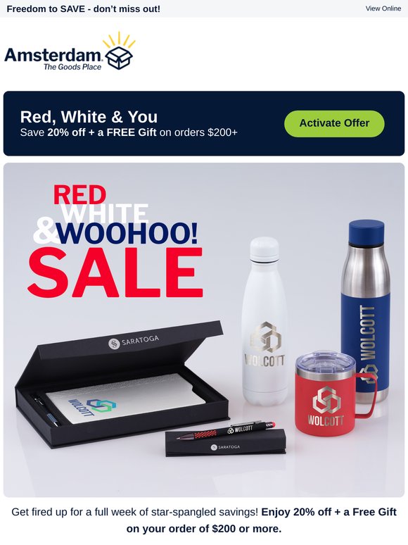 Red, White & Worth a Look 👀