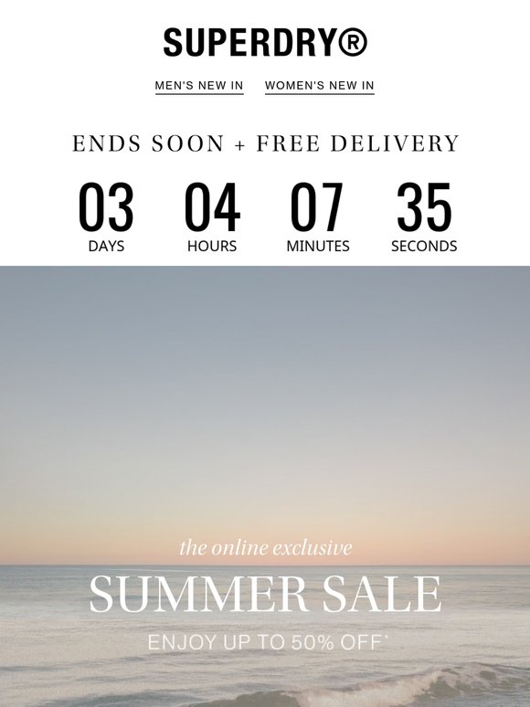 Ends Soon: Bestsellers Up to 50% Off