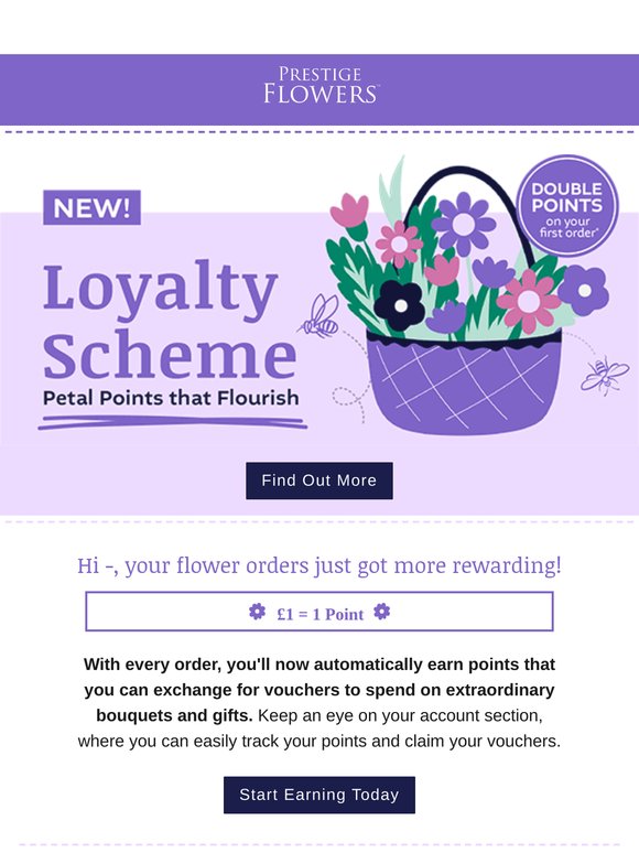 Introducing our NEW Loyalty Scheme!💐