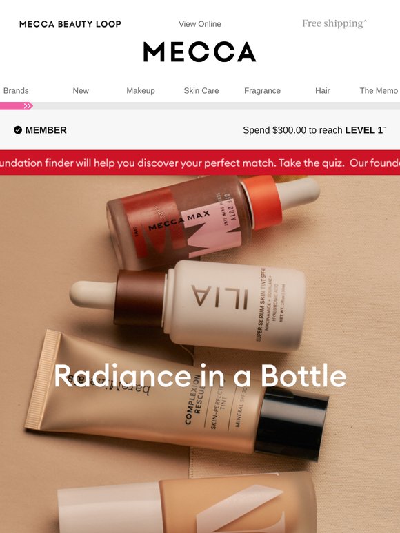 Our best glow-giving foundations