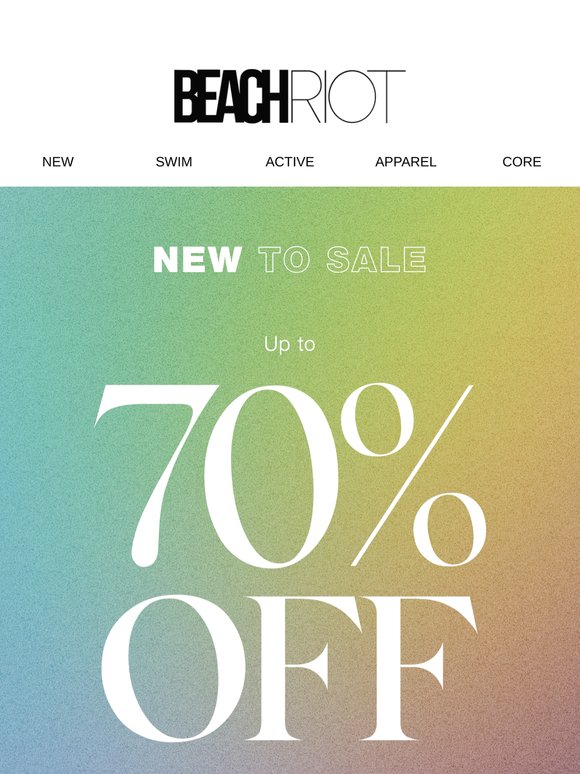 EVEN MORE ON SALE ✨