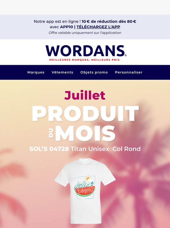 Ce t-shirt à 1,90 € est notre meilleure vente de juillet – voilà pourquoi