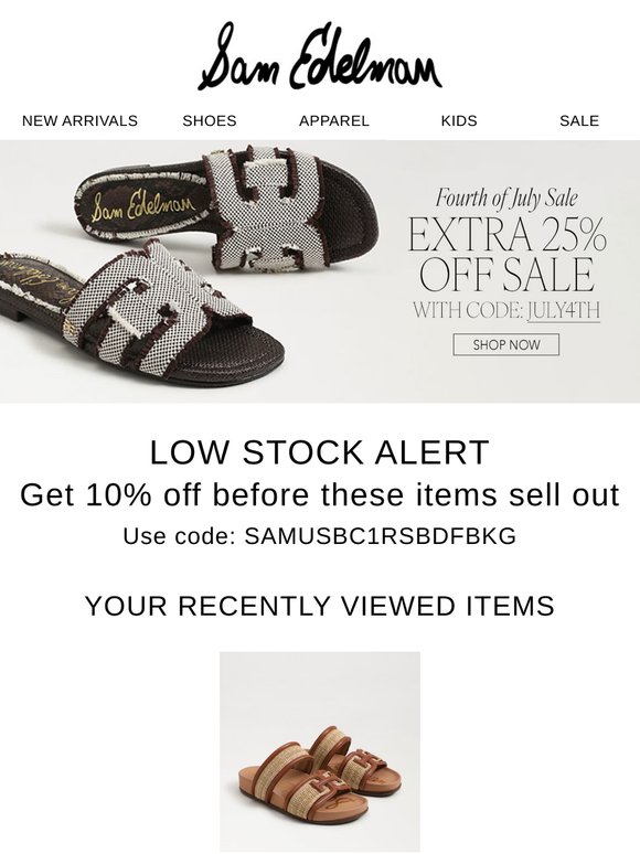 Your favorite pair is low in stock - get yours today