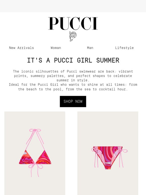 Back in Stock: the perfect swimsuits for a Pucci summer