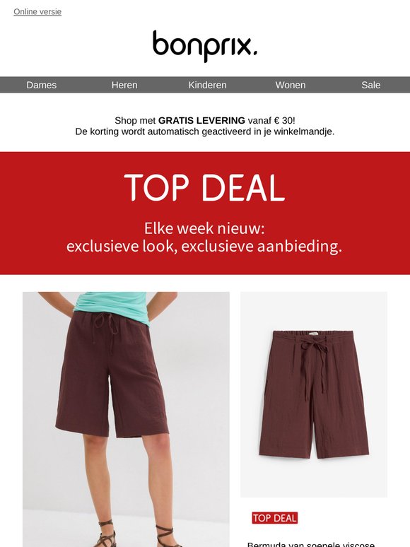 Onze TOP DEAL van de week