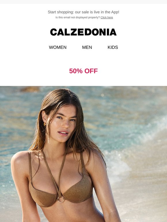 Sale! 50% Off — Only in the App 🛍️