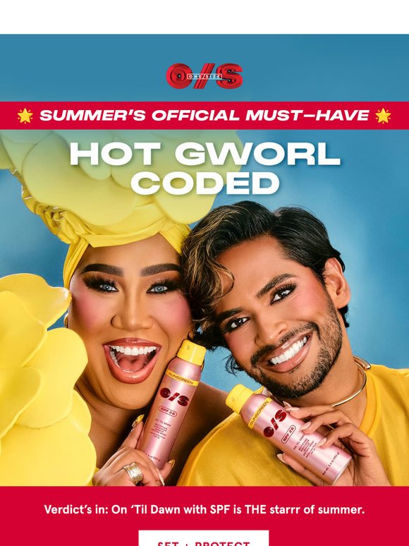 “White cast WHERE?” 💅 ☀️