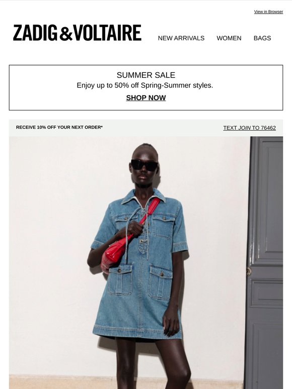 Styles of the Summer - Up to 50% Off