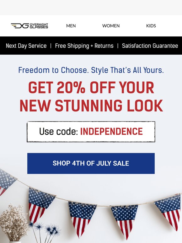 State Your Style This Independence Day 🇺🇸