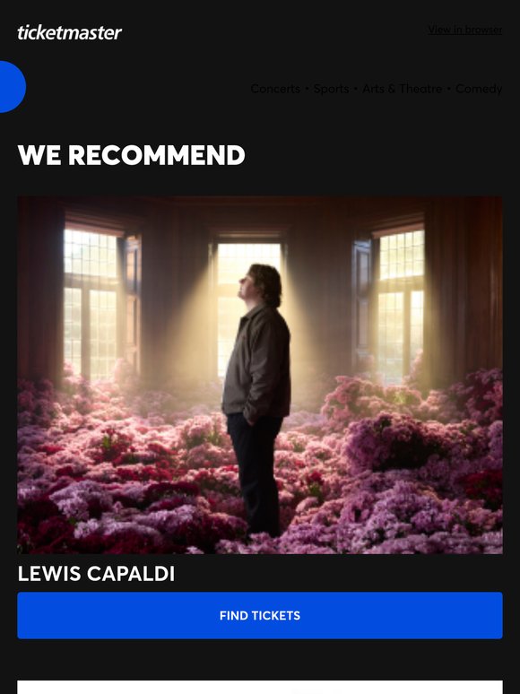 Lewis Capaldi, A Whole New World of Alan Menken plus many more!