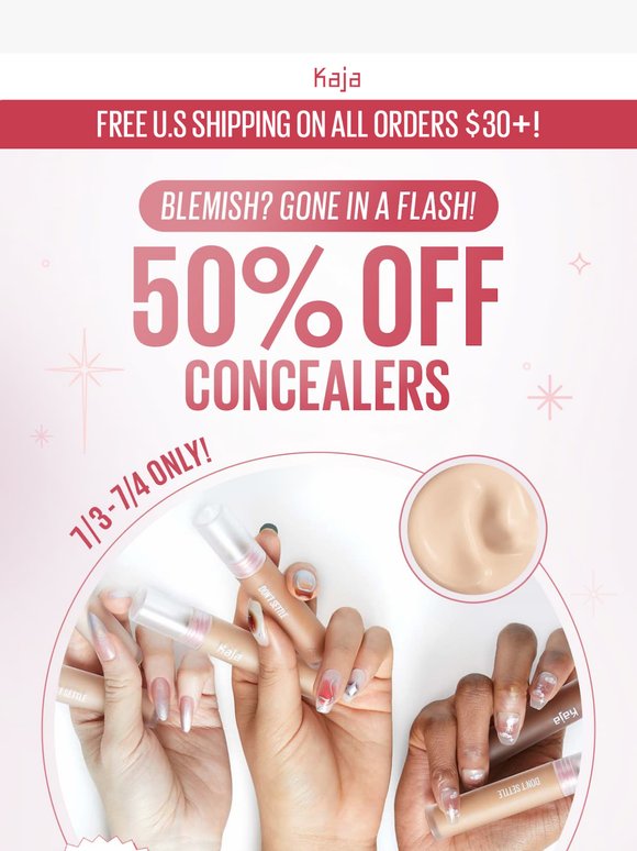 ✨ 2-Day Only: 50% OFF Your Go-To Concealer!