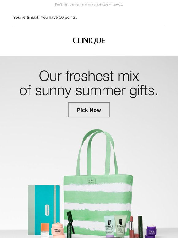 Final Hours: Pick a free gift with $65 purchase.