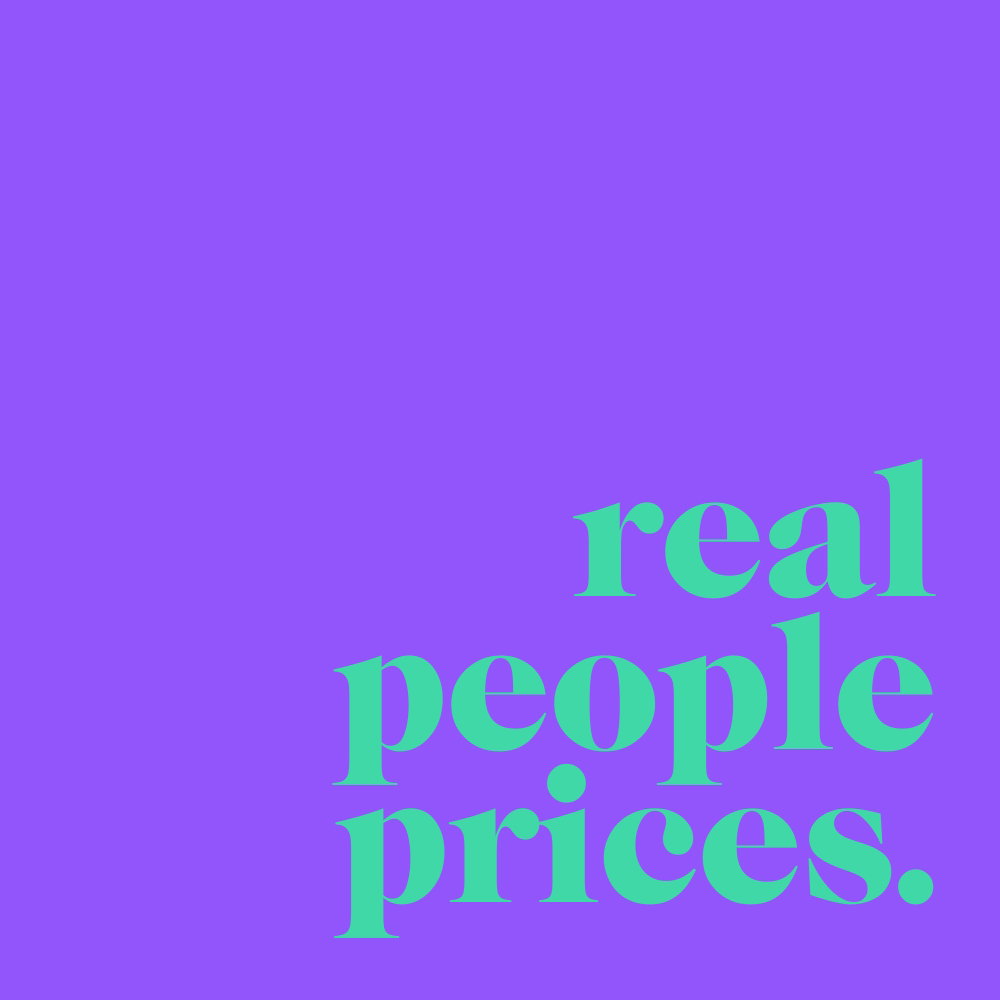 Real People Prices