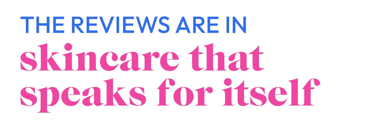 Skincare that speaks for itself | The Reviews are in | DB Cosmetics